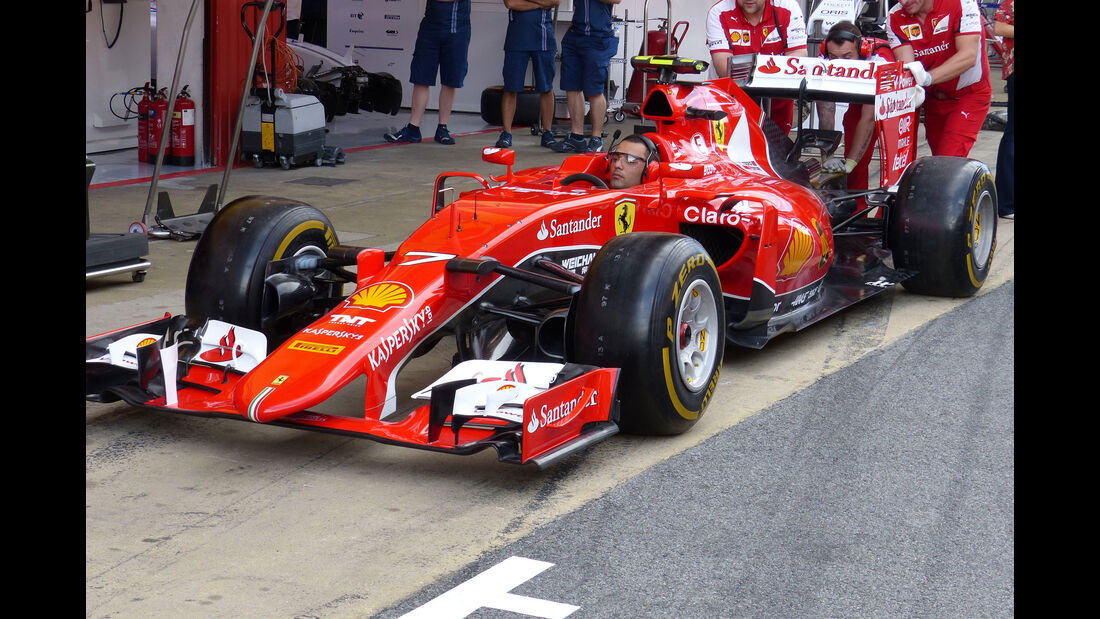 Ferrari - GP Spanien - Barcelona - Donnerstag - 7.5.2015