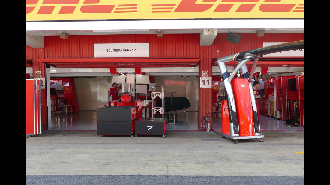 Ferrari - GP Spanien - Circuit de Barcelona-Catalunya - Mittwoch - 11. Mai 2016