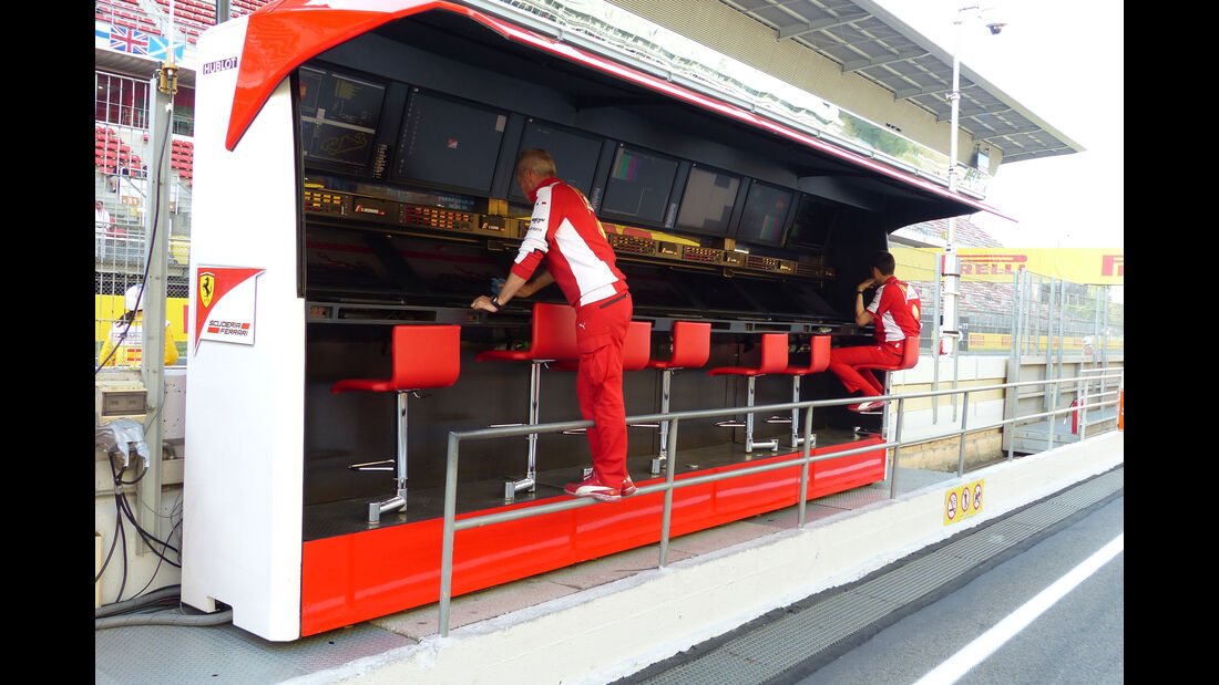 Ferrari - GP Spanien - Qualifying - Samstag - 9.5.2015