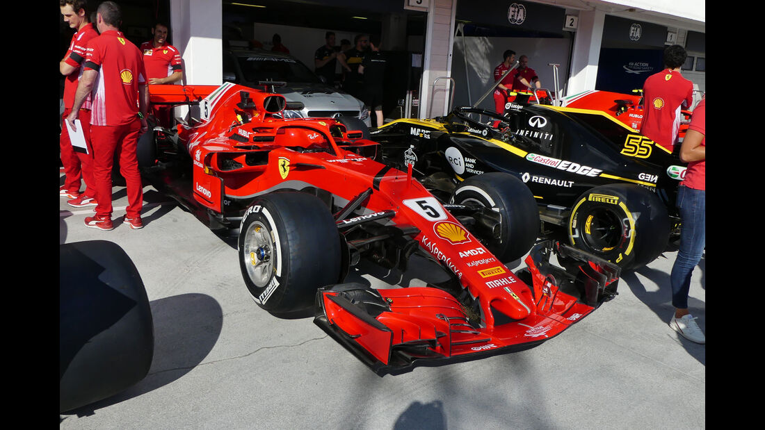 Ferrari - GP Ungarn - Budapest - Formel 1 - Donnerstag - 26.7.2018