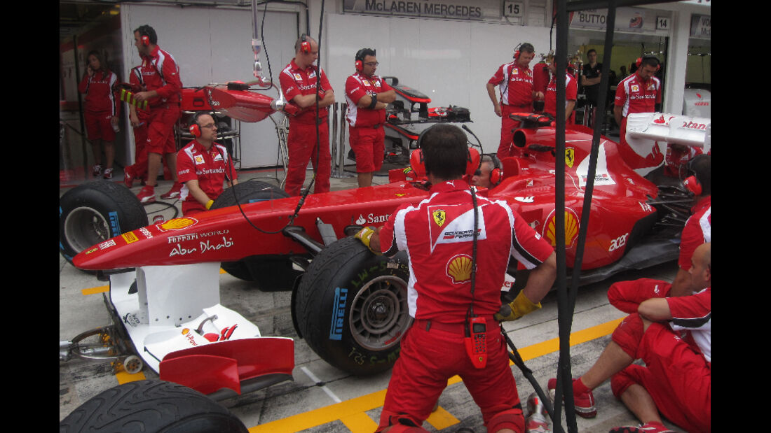Ferrari - GP Ungarn - Formel 1 - 28.7.2011
