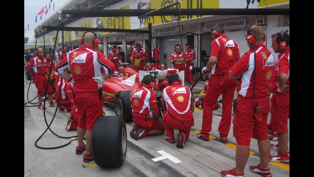 Ferrari - GP Ungarn - Formel 1 - 28.7.2011