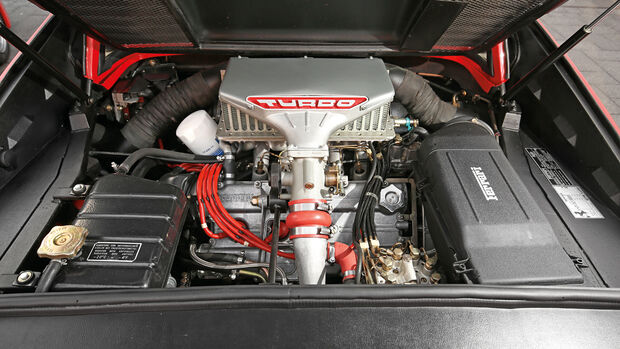 Ferrari GTB Turbo, Motor