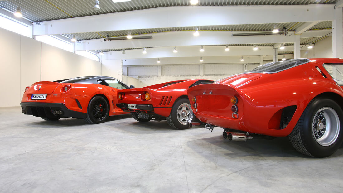 Ferrari GTO, Ferrari 250 GTO, Ferrari 599 GTO, Heck