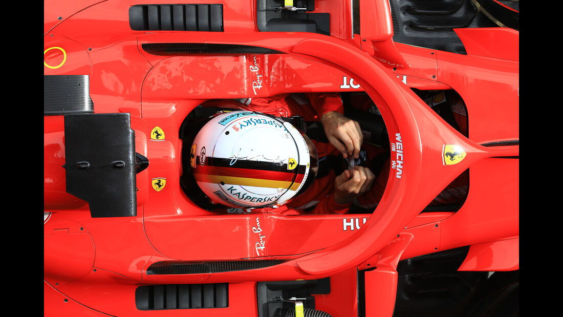 Ferrari - Halo - F1-Test - Barcelona - 2018