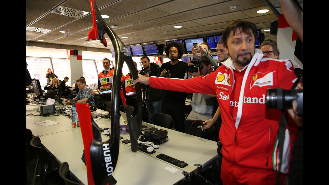Ferrari - Halo - Heiligenschein - Cockpit-Schutz - Barcelona - 2016