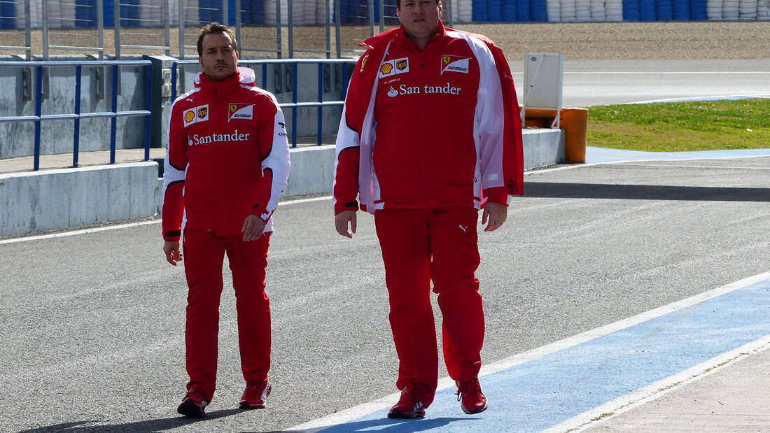 Fotos F1-Test in Jerez 2015 (Samstag): Vorbereitungen auf den Test