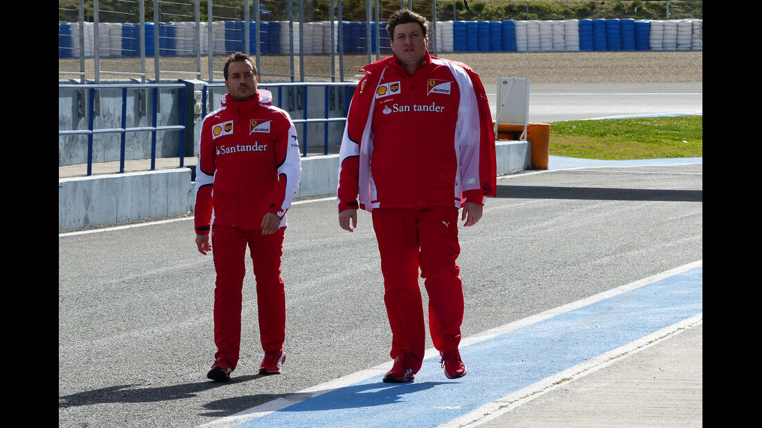 Ferrari - Impressionen - Jerez - Formel 1-Test - 31. Januar 2015