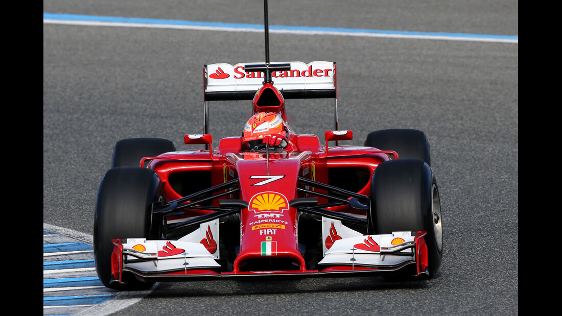 Ferrari - Jerez-Test - Formel 1 - 2014