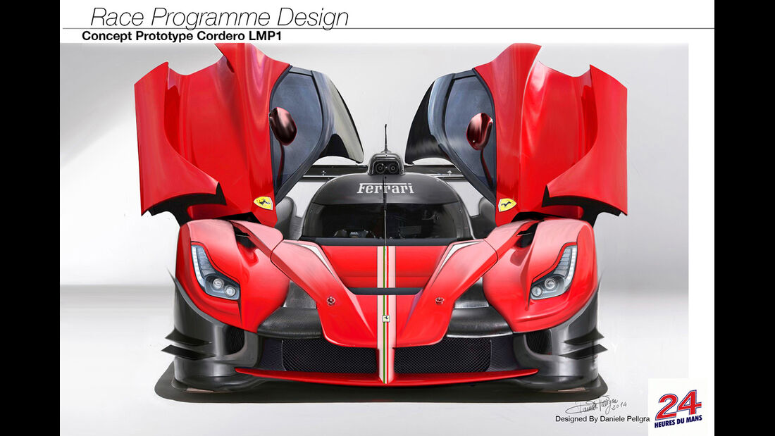 Ferrari LMP1 Concept - Daniele Pelligra - 2014