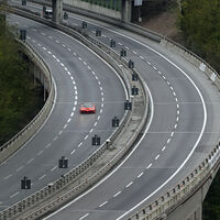 Ferrari LaFerrari, Frontansicht, Autobahn