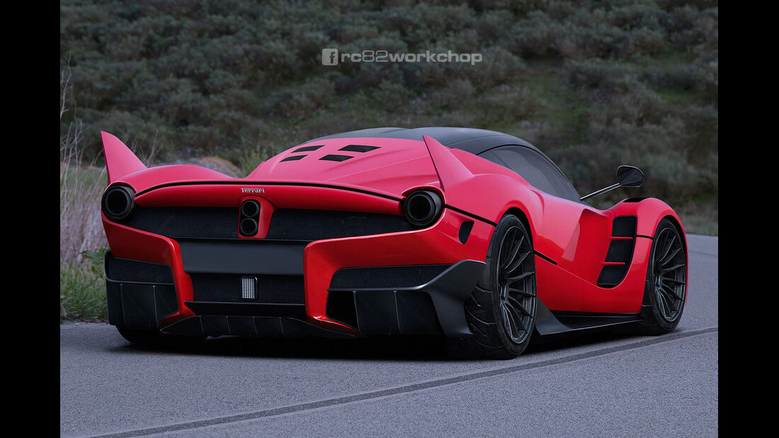 Ferrari LaFerrari GTO - Photoshop