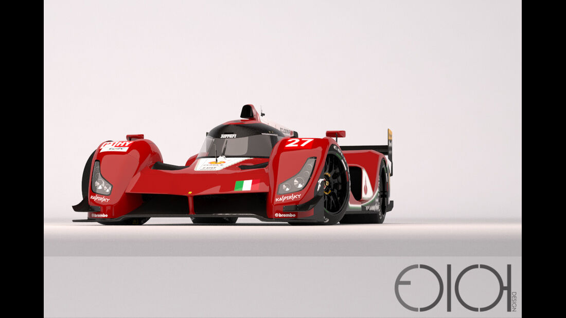 Ferrari Le Mans LMP1 Concept - Oriol Folch Garcia - 2014