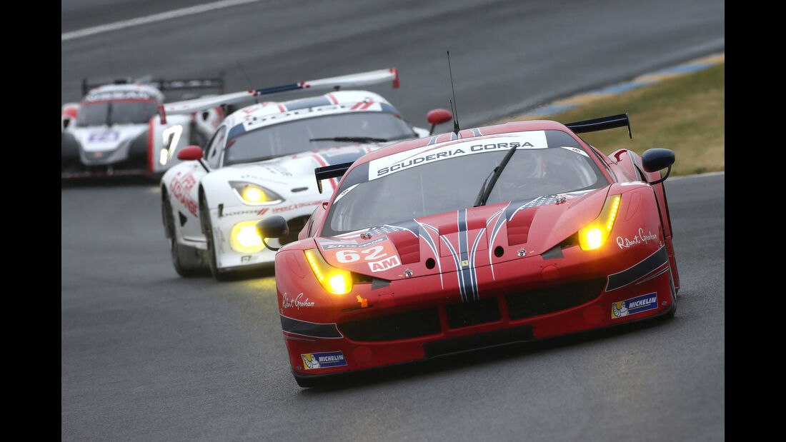 Ferrari - Le Mans-Vortest 2015