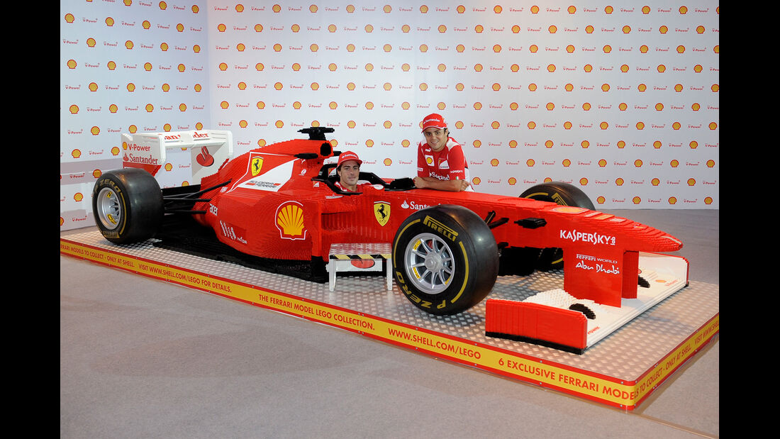 Ferrari Lego-Modell GP Singapur 2012