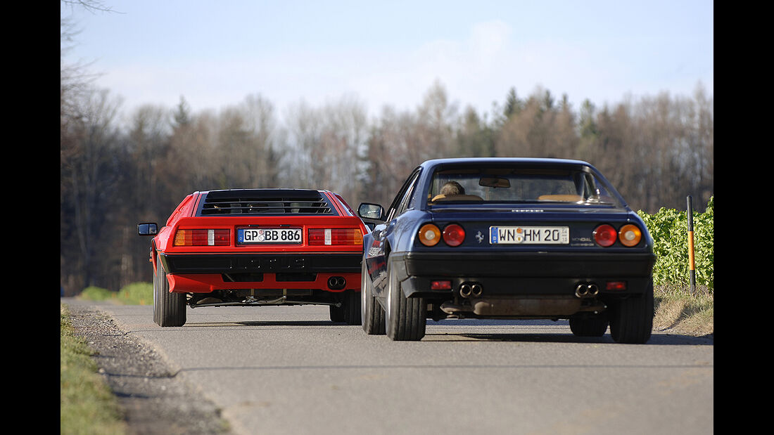 Ferrari Mondial Quattrovalvole und Lotus Turbo Esprit HC