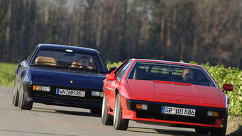 Ferrari Mondial Quattrovalvole und Lotus Turbo Esprit HC