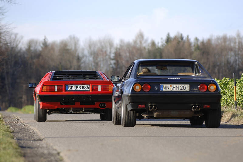 Ferrari Mondial Quattrovalvole und Lotus Turbo Esprit HC