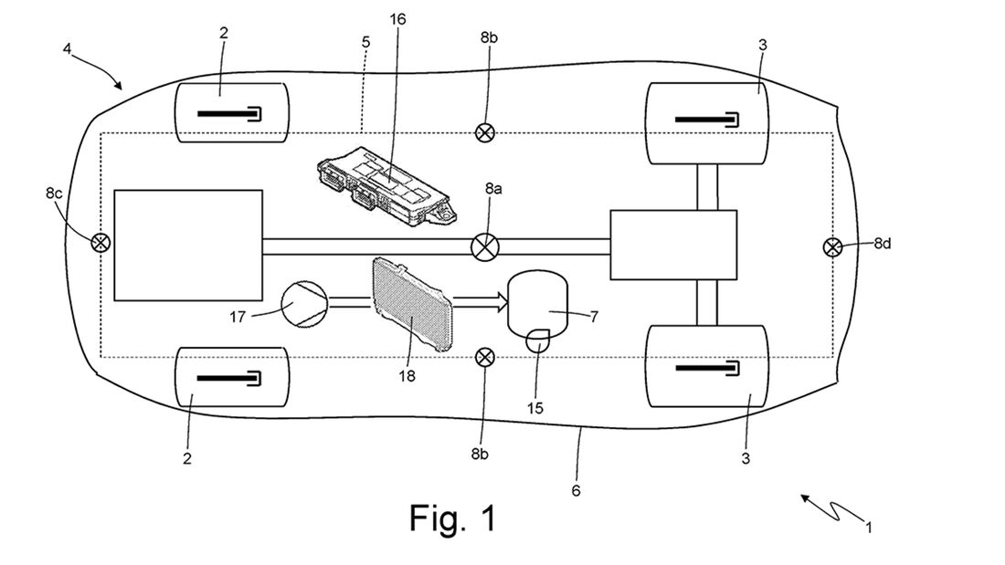 Ferrari Patent Kaltluft-Triebwerk