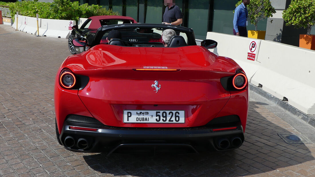 Ferrari Portofino - Carspotting - GP Abu Dhabi 2019