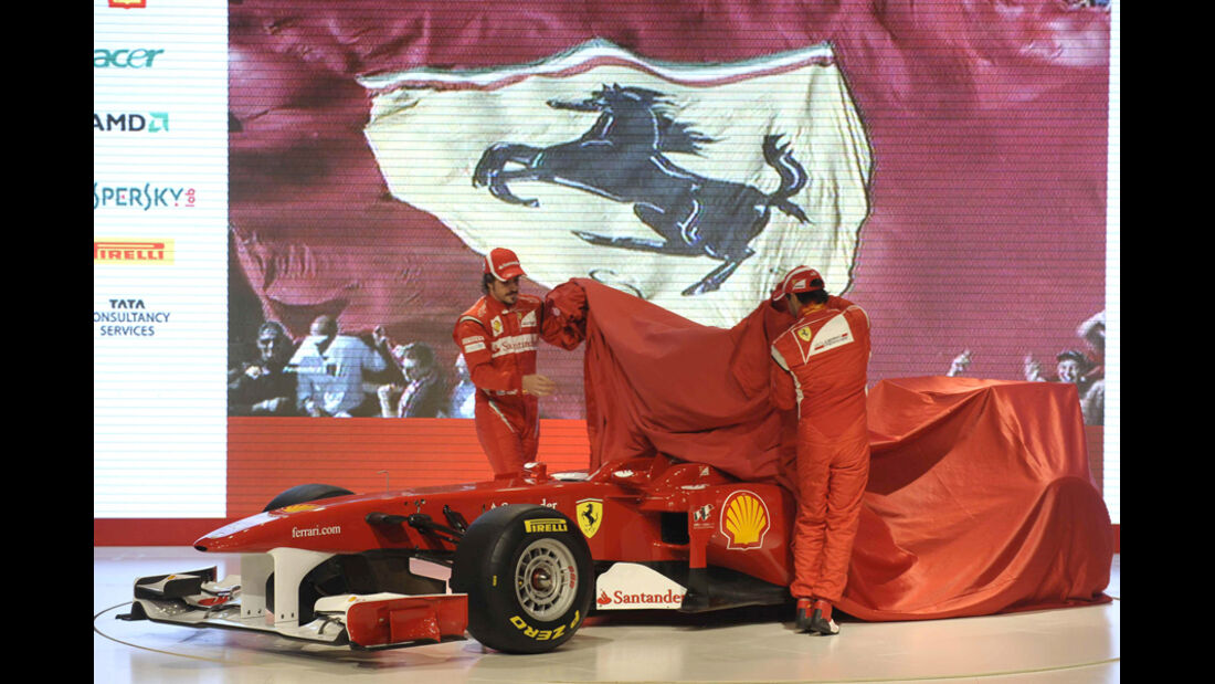 Ferrari Präsentation 2011