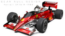 Ferrari - Retro F1 - Sean Bull
