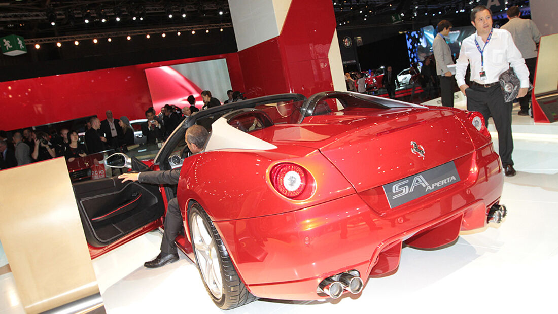 Ferrari SA Aperta 599 Cabrio Paris 2010