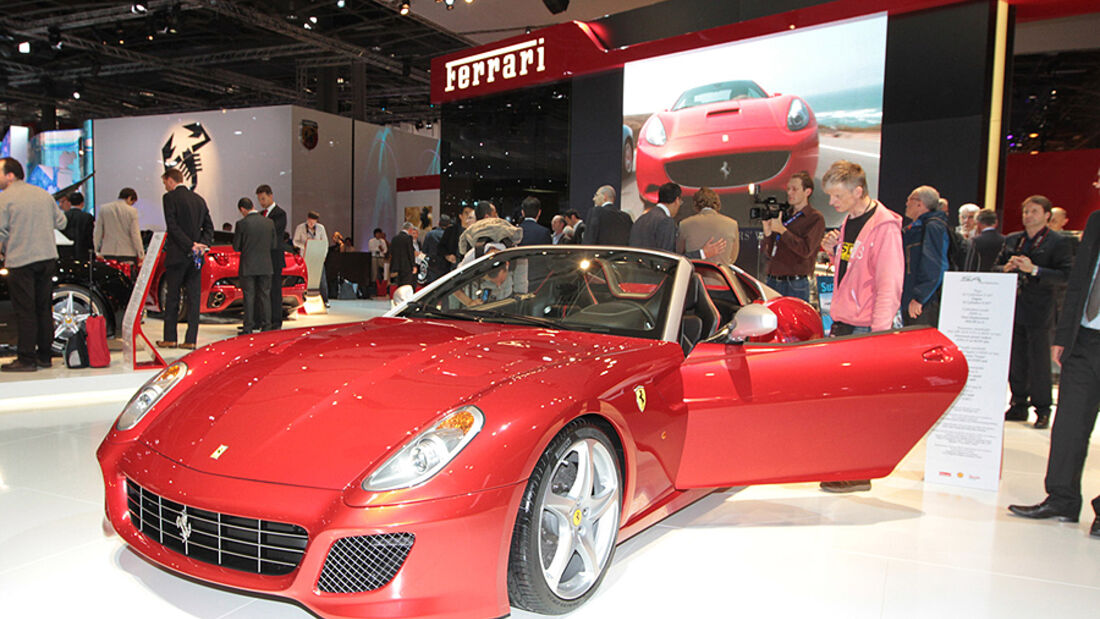 Ferrari SA Aperta 599 Cabrio Paris 2010