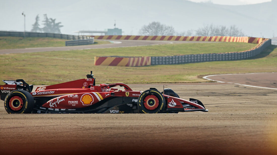 Ferrari SF-24 - Shakedown Fiorano - Formel 1 - 2024