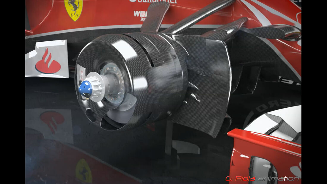 Ferrari SF15-T - Piola Technik - Bremse - Formel 1 - 2015