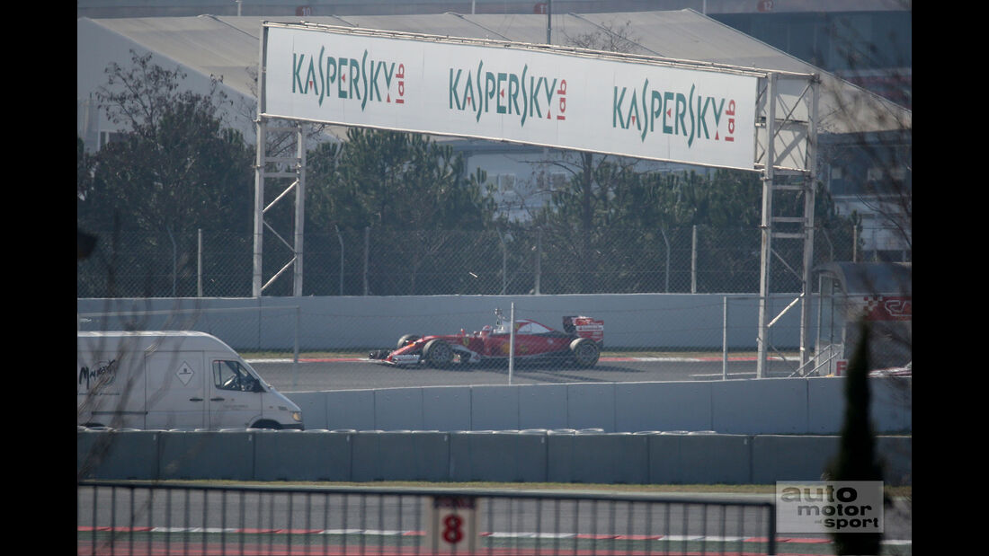 Ferrari SF16-H - Filmtag Barcelona