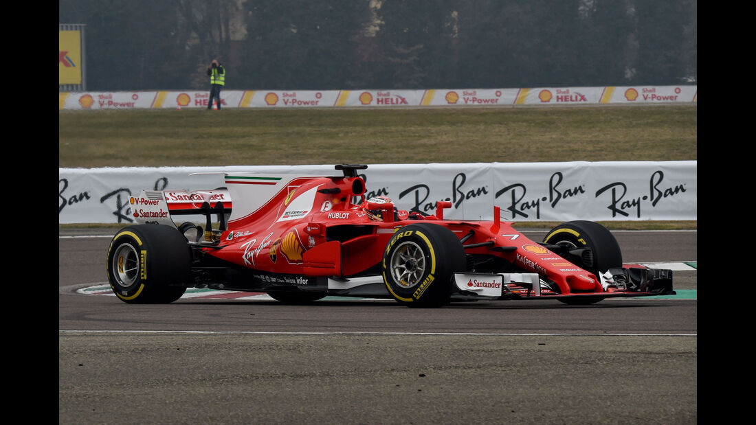 Ferrari SF70H - Formel 1 2017 - Kimi Räikkönen - Fiorano