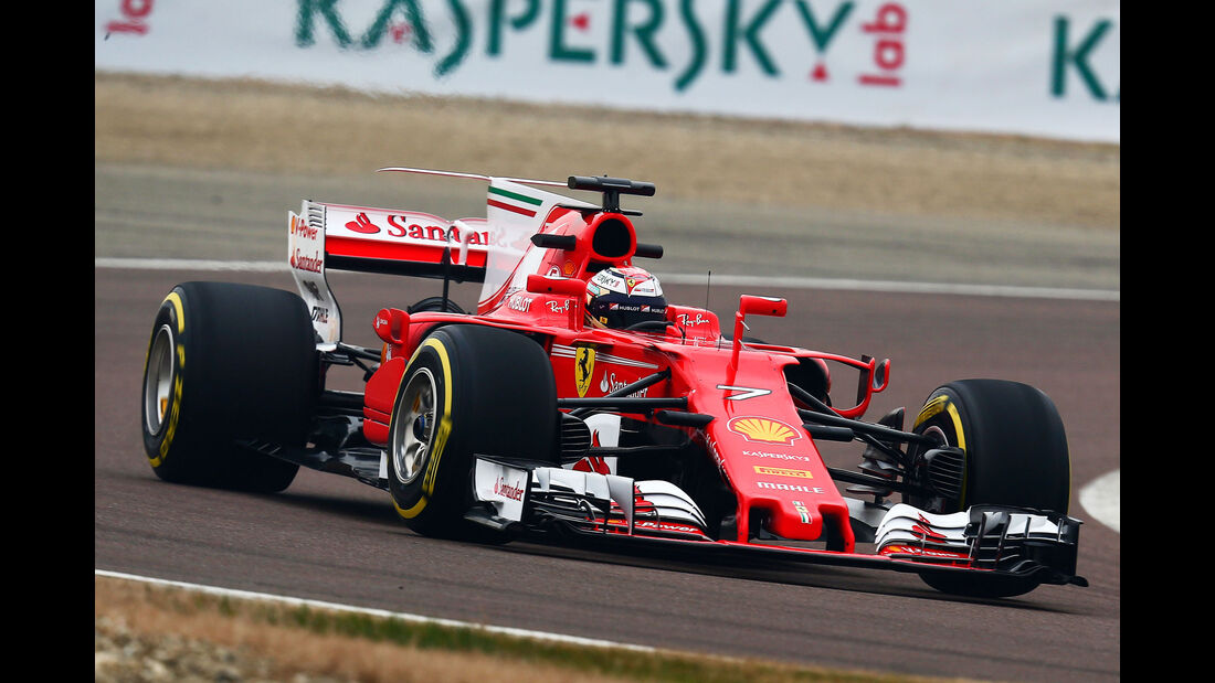 Ferrari SF70H - Formel 1 2017 - Kimi Räikkönen - Fiorano