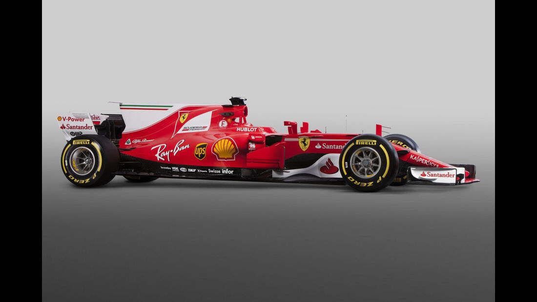 Ferrari SF70H - Formel 1 - Rennwagen