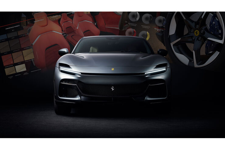 SUV Ferrari Purosangue: No pasa mucho en el componente