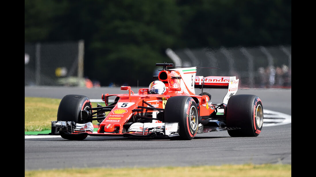 Ferrari - Shield - GP England - Silverstone - Sebastian Vettel - 2017