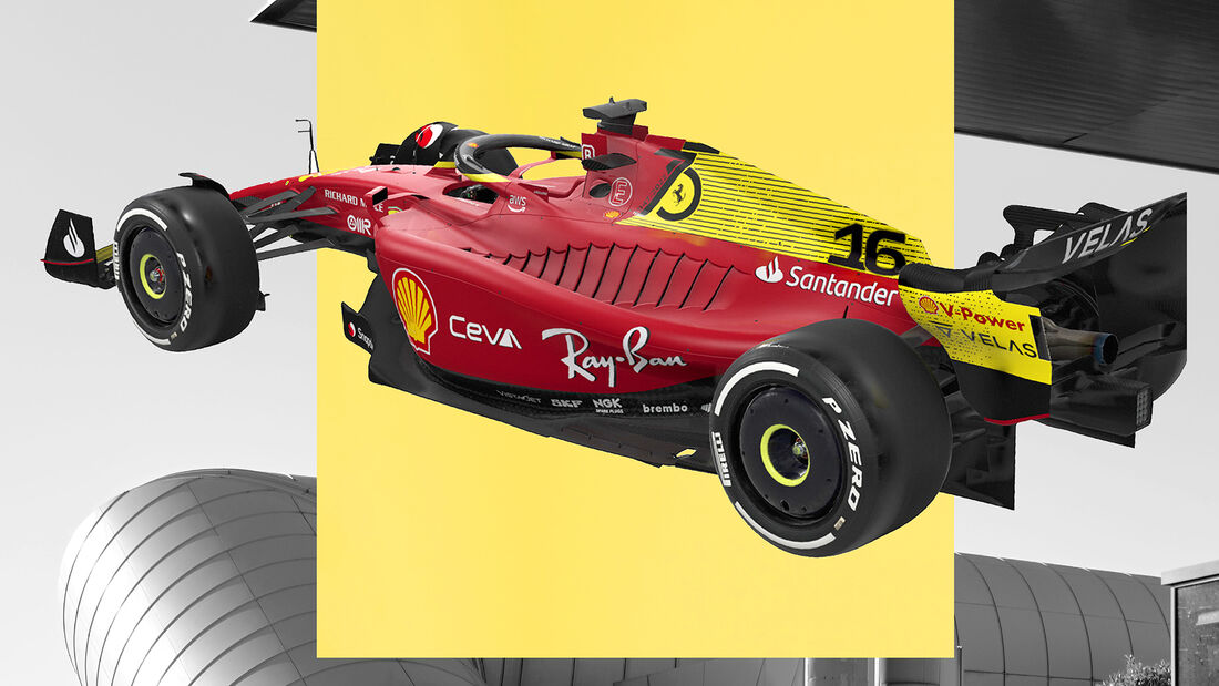 Ferrari-Sonderlackierung: Gelbe Akzente für Monza