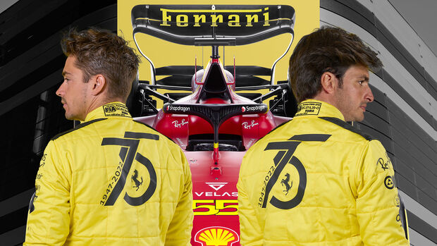 Ferrari - Spezial-Design - Lackierung - Monza - GP Italien 2022