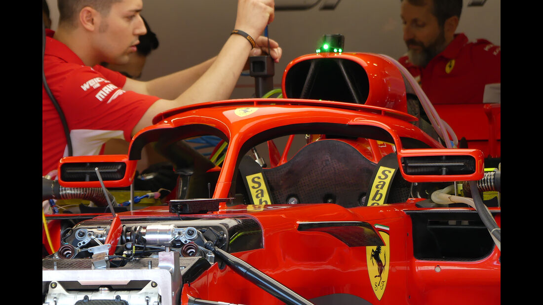 Ferrari-Spiegel - GP Monaco 2018