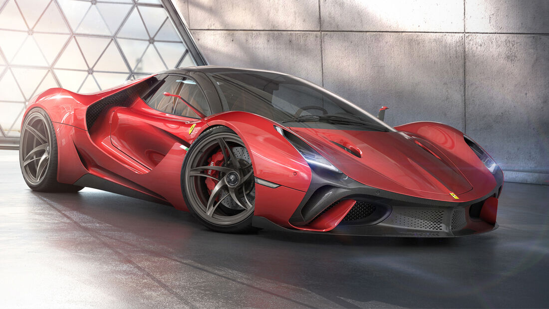 Ferrari Stallone Hypercar Design Concept