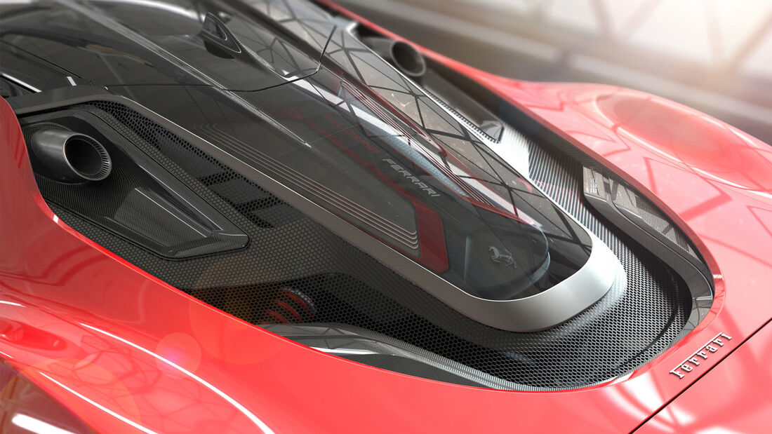 Ferrari Stallone Hypercar Design Concept