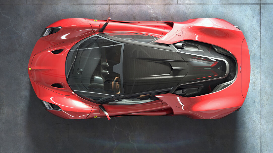 Ferrari Stallone Hypercar Design Concept