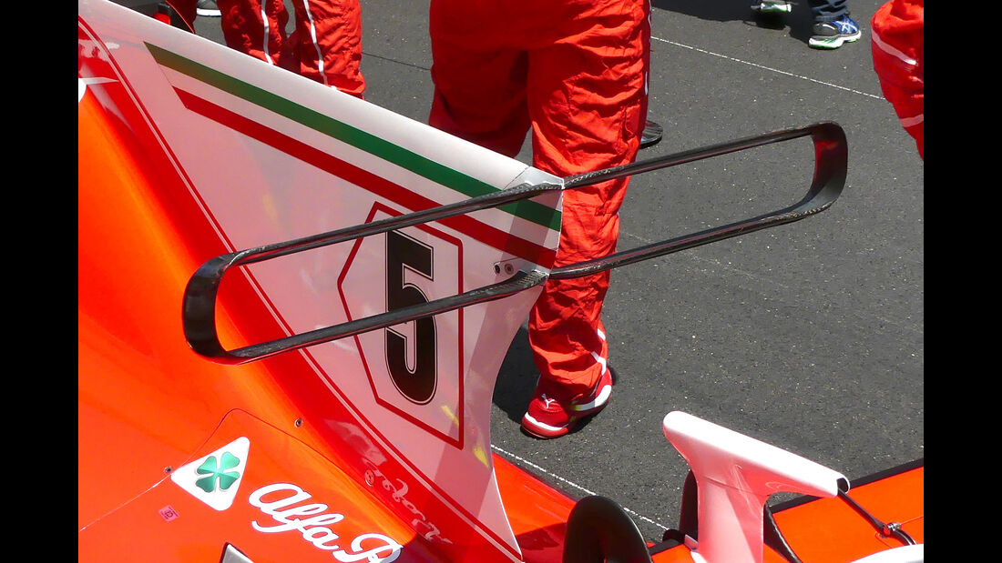 Ferrari - T-Flügel - F1-Technik - GP Monaco 2017