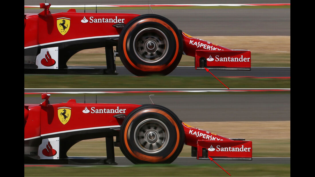 Ferrari - Technik - GP England 2014