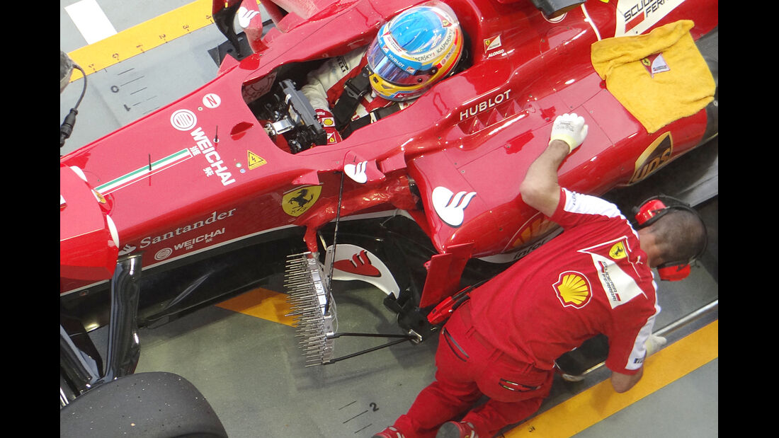 Ferrari - Technik - GP Singapur 2013