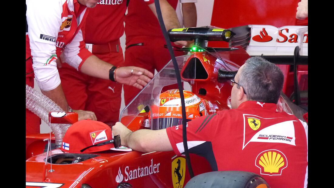Ferrari - Technik - GP Spanien 2014