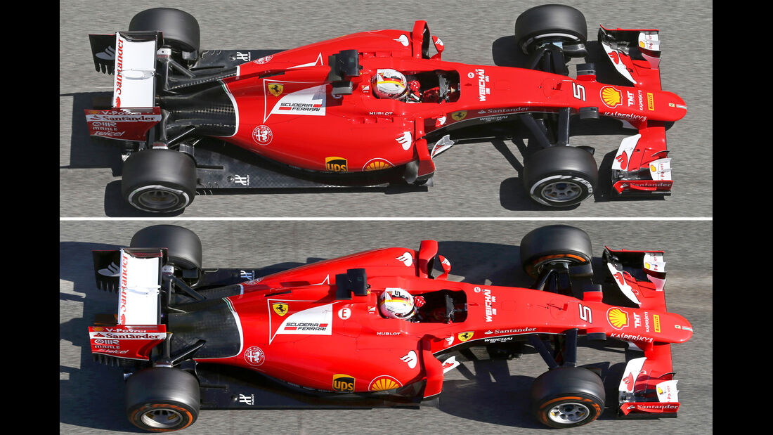 Ferrari - Technik - GP Spanien 2015