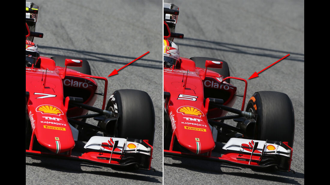 Ferrari - Technik - GP Spanien 2015