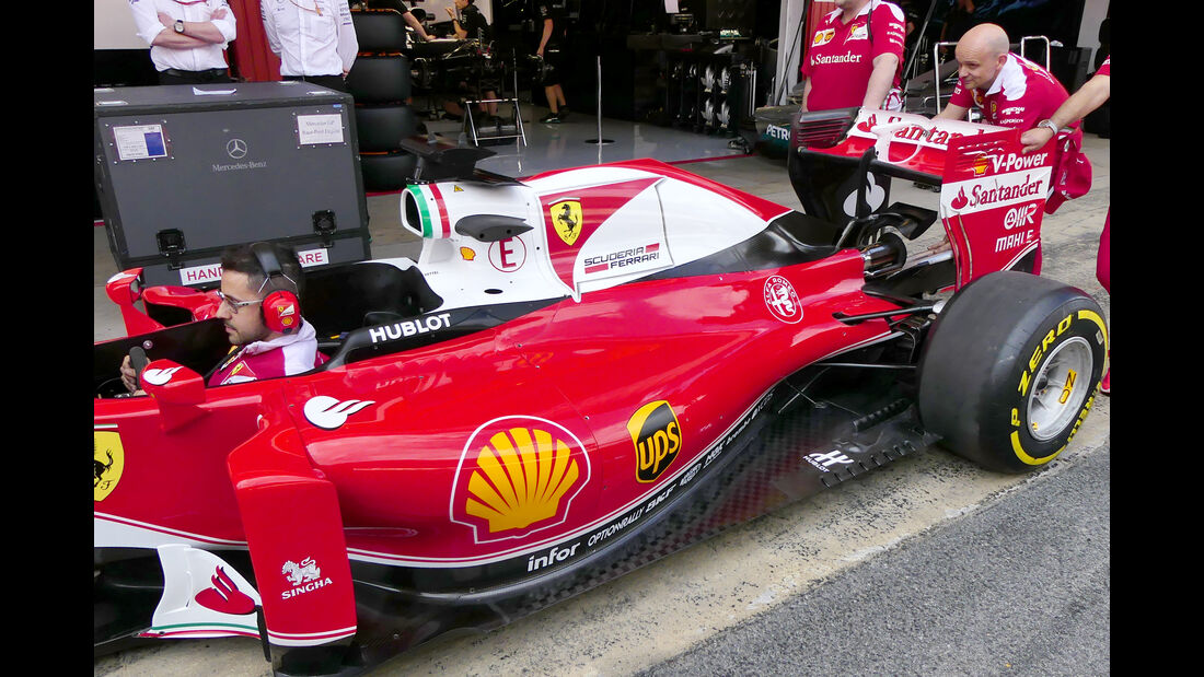 Ferrari - Technik - GP Spanien 2016