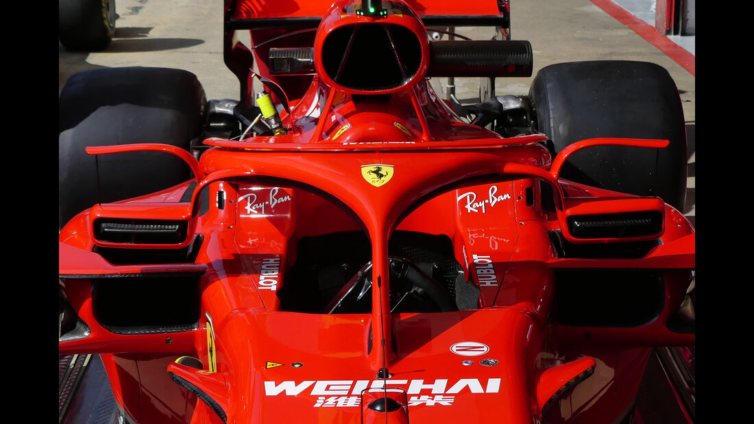 Ferrari - Technik - GP Spanien 2018